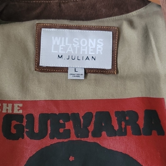 Wilsons Leather brown leather coat by M.Julian NWT - Picture 5 of 9